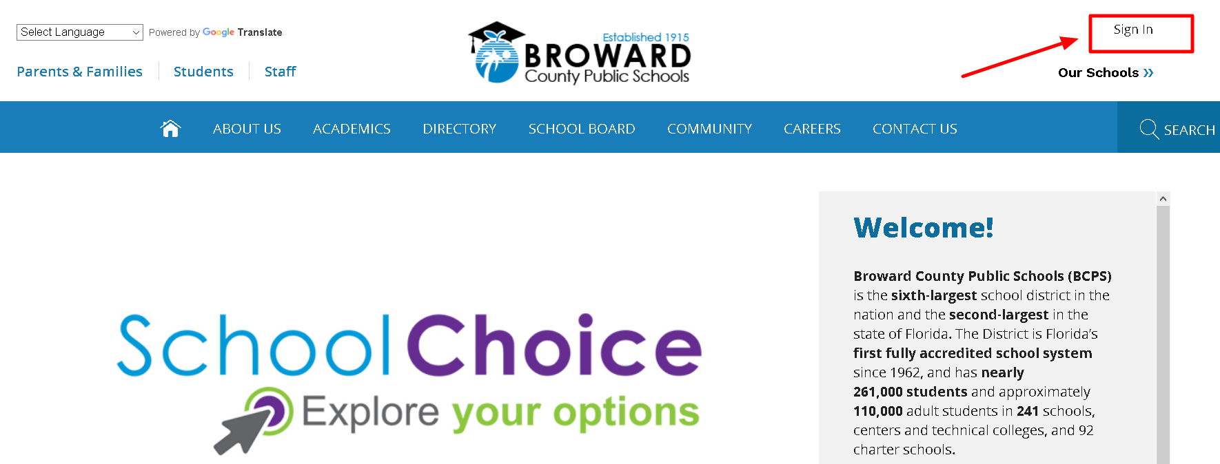 Broward Schools Login